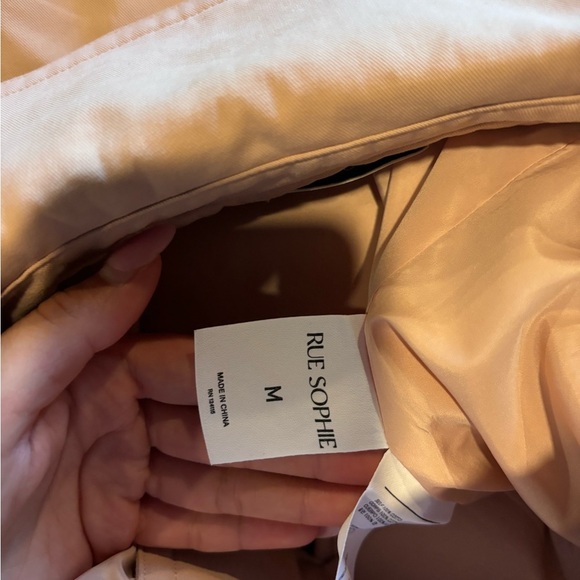 Women's Pink Double-Breasted Jacket - Picture 5 of 5